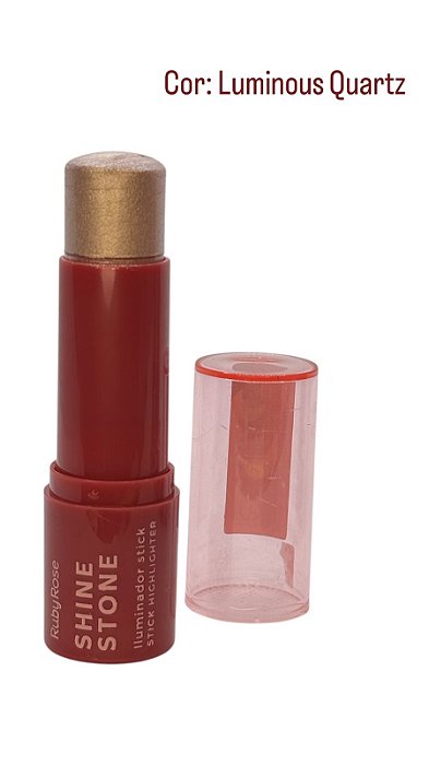 Iluminador Stick Shine Stone Ruby Rose- COR LUMINOUS QUARTZ