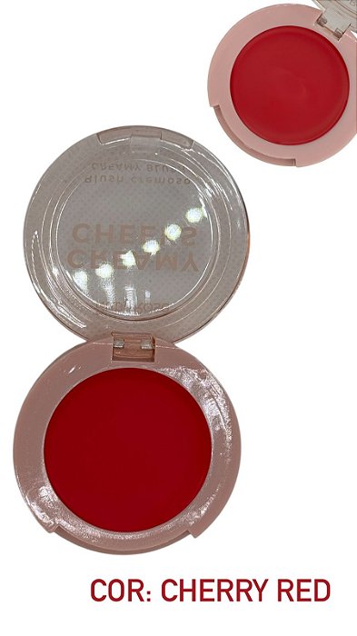 Blush Cremoso Creamy Cheeks Ruby Rose COR Cherry Red