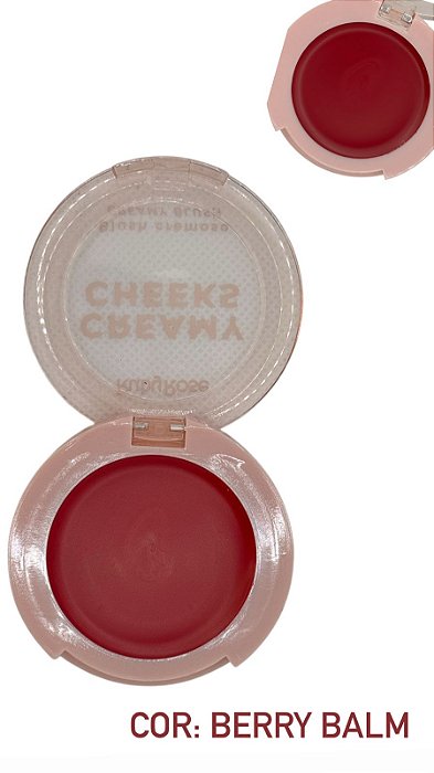 Blush Cremoso Creamy Cheeks Ruby Rose COR Berry Balm
