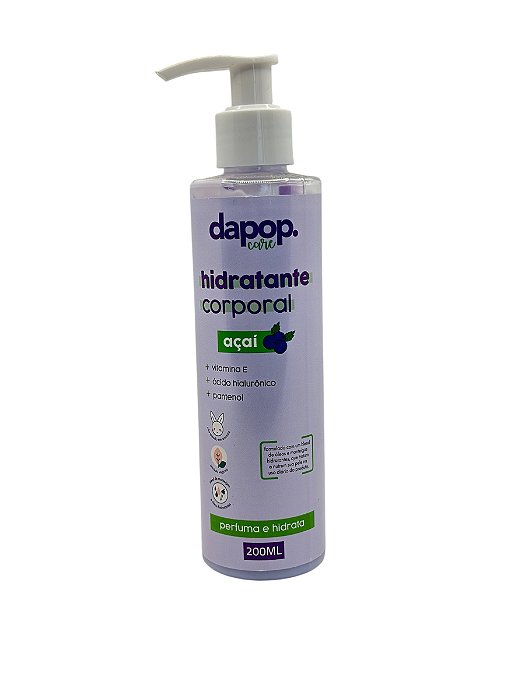 Hidratante Corporal DaPop Açaí 200ml