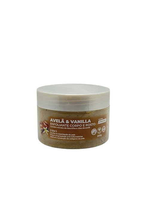 Miss Rose Esfoliante Avelã e Vanilla 240g