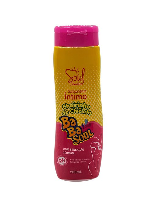 Soul Sabonete Íntimo Cheirinho de Cicletes 200ml