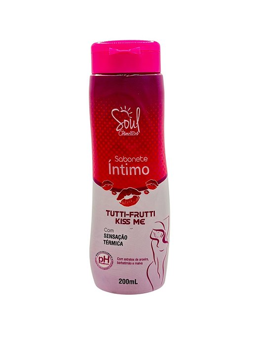 Soul Sabonete Íntimo Tutti Frutti Kiss Me