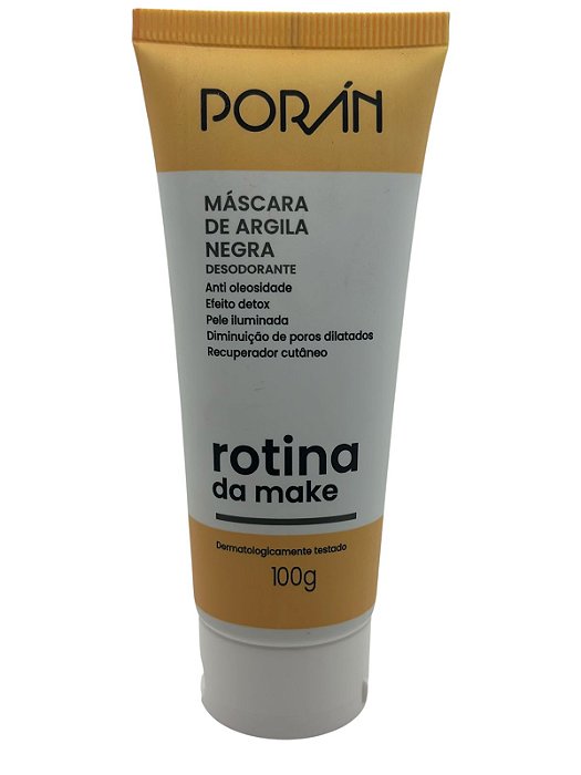 Poran Máscara de Argila Negra