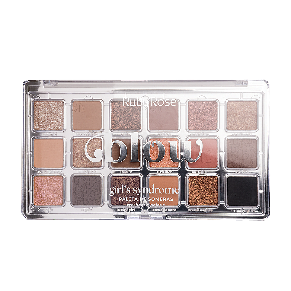 Paleta de Sombras Girl’s Syndrome- Linha Blow -Ruby Rose