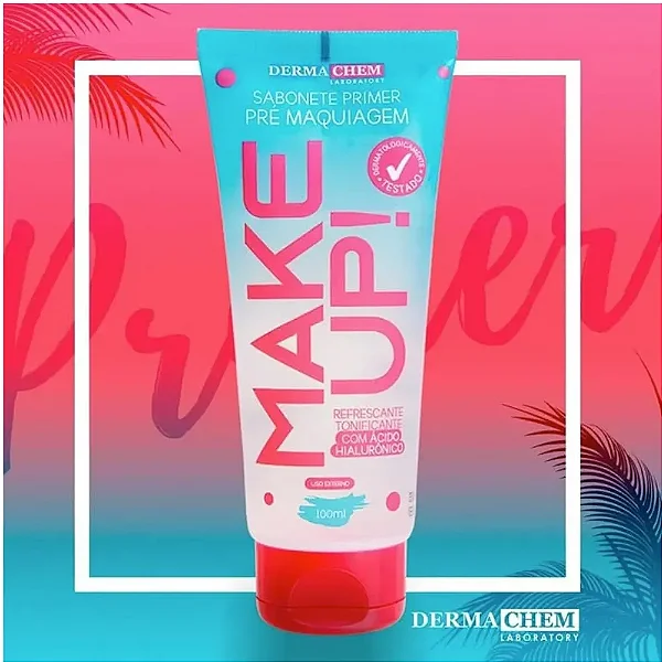 Dermachem Sabonete Primer Pré Maquiagem 100ml