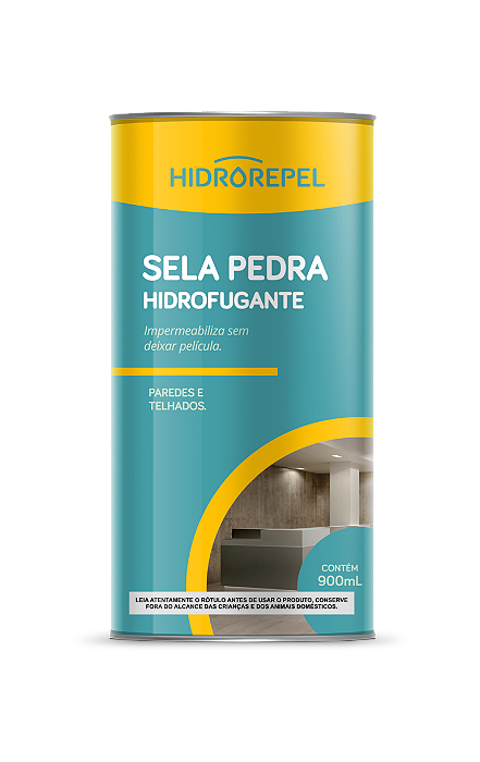 Sela Pedras Impermeabilizante Hidrofugante Hidrorepel 900ml