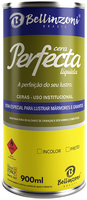 CERA LIQUIDA PERFECTA INCOLOR 900ML - BELLINZONI