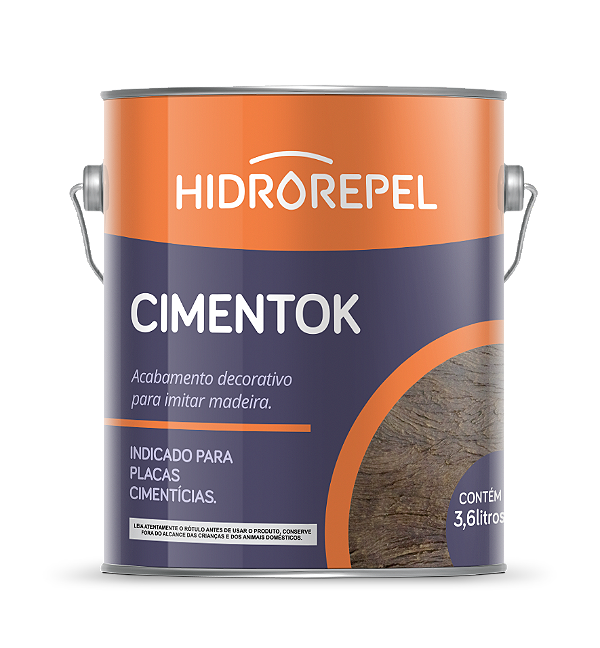 CIMENTOK CASTANHO 3,6 L - HIDROREPEL