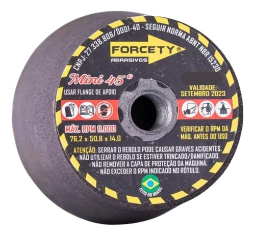 REBOLO COPO CÔNICO MINI GRÃO 120 - FORCETY