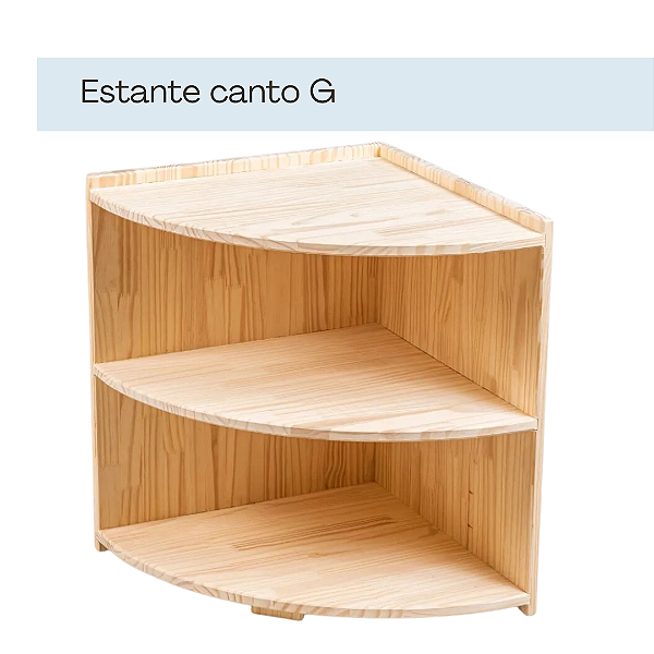 Estante canto G