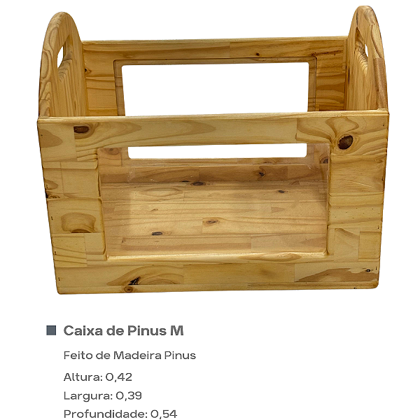 Caixa de Pinus M