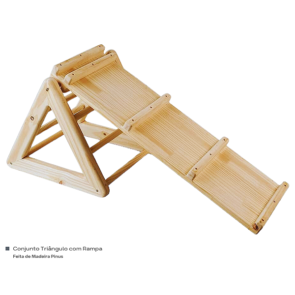 Conjunto Triângulo com Rampa