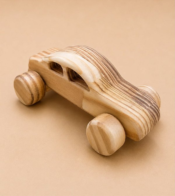 Carrinho de Pinus Infantil