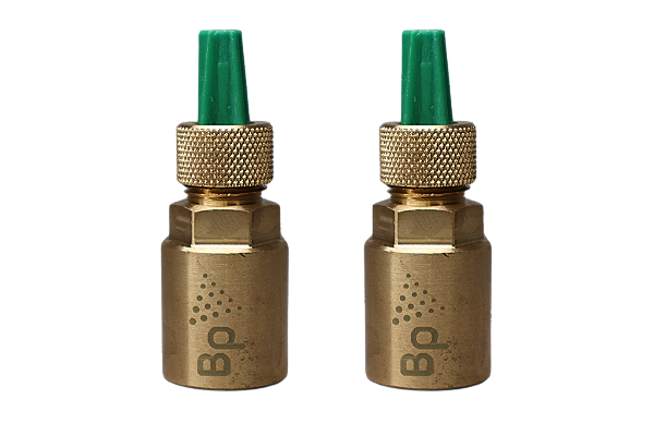 PAR BICO BP 010 COMPLETO GOLD ( NÚCLEO + PORCA + ADAPTADOR )