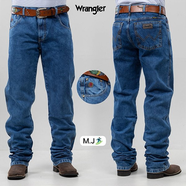 Calça Country Wrangler Jeans Azul