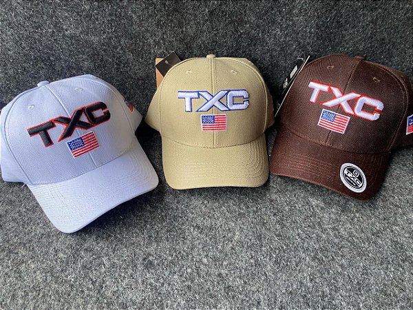 Bonés TXC -TXC+Bandeira USA - várias cores