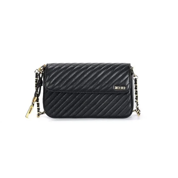 Bolsa Pequena Soft  Alça Corrente Transversal