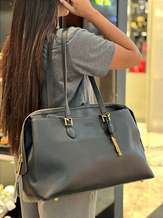 BOLSA G MATERIAL FLOATER PRETA