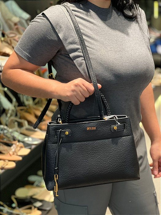 Bolsa G material floate preto