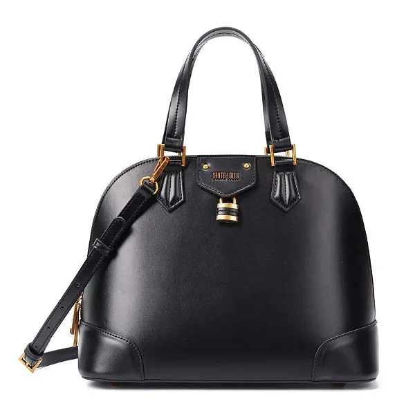 Bolsa Soft Preta Alça Dupla