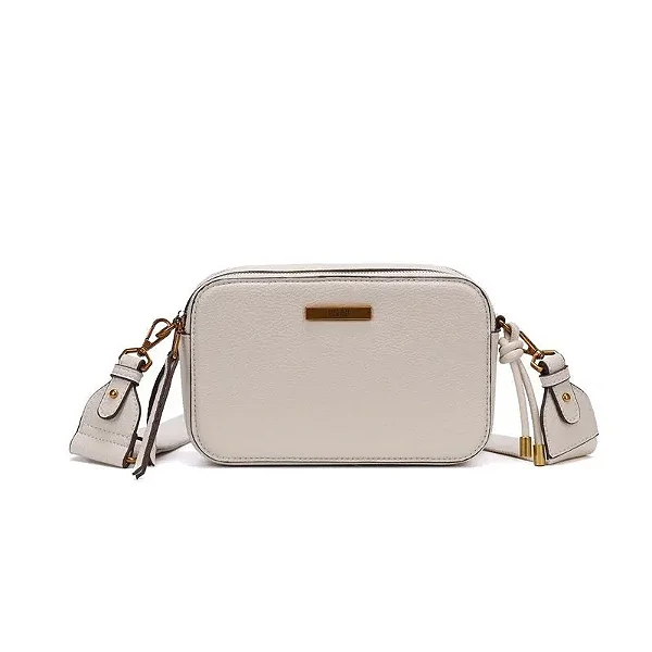 Bolsa Floater Off White Alça Gorgurão Transversal