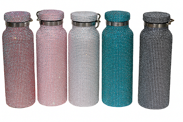 Garrafa  Strass Swarovski com Alça