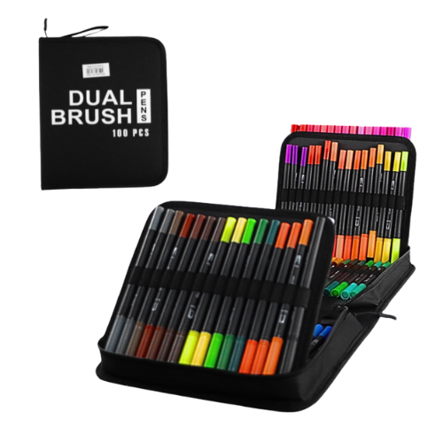 tojo de Canetinha Hidrográfica de Ponta Dupla 0,4mm / 1,2mm