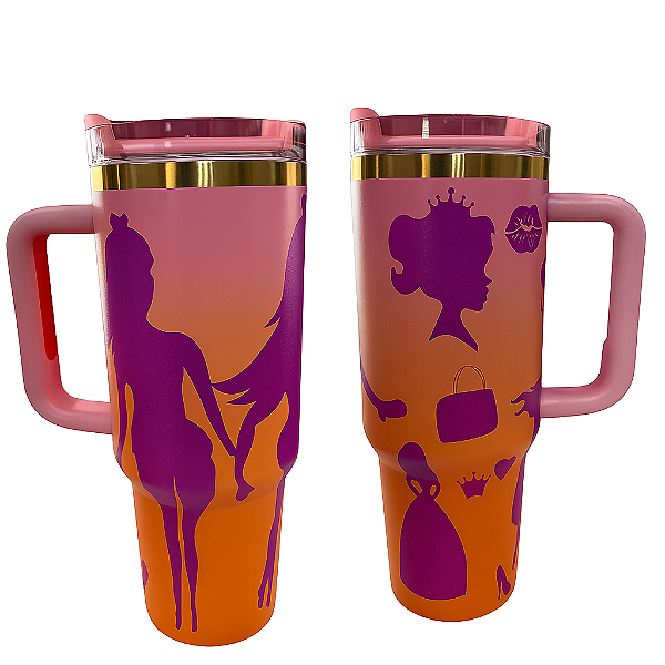 Copo Stanley BARBIE Rockers Quencher 1200ml