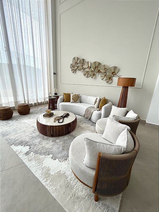 Tapete Aquarela Cinza D:KA35f 1,50x2,30