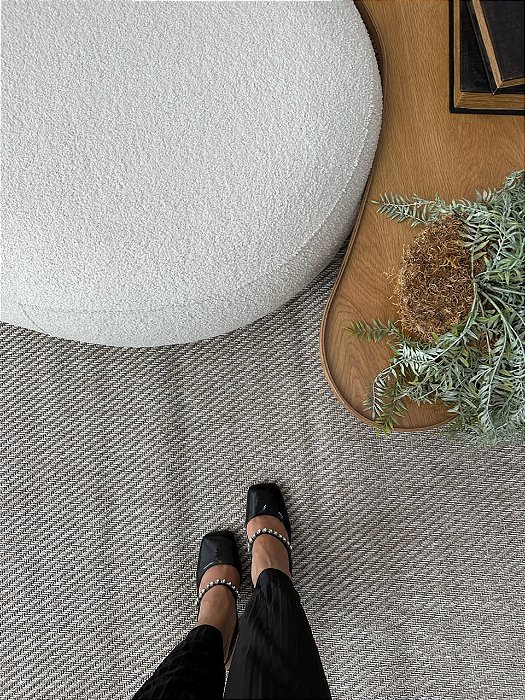 Tapete Sisal Tramado Bege D:004