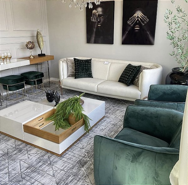 Tapete Berlim Cinza Médio