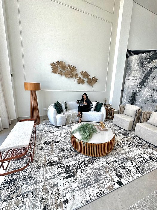 Tapete Safira Madri D:0059A - SOB MEDIDA - Micro Overloque