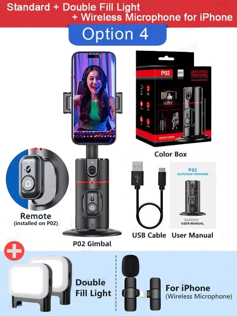 TKSTAR PIXEL PLUS dier 2024 novo estabilizador gimbal de rotação 360