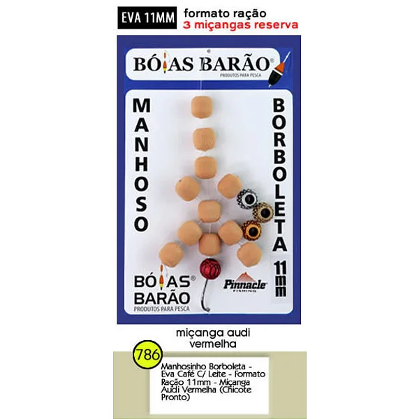 Anteninha Boias Barão Manhosinho Borboleta