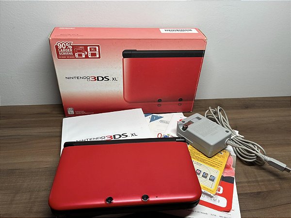 Nintendo 3DS XL Na Caixa + SD 32GB