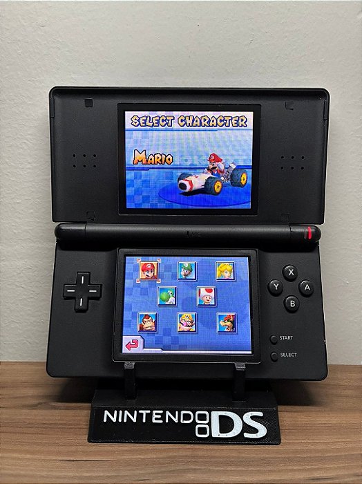 Nintendo Ds Lite Black Piano + R4 Com JOGOS