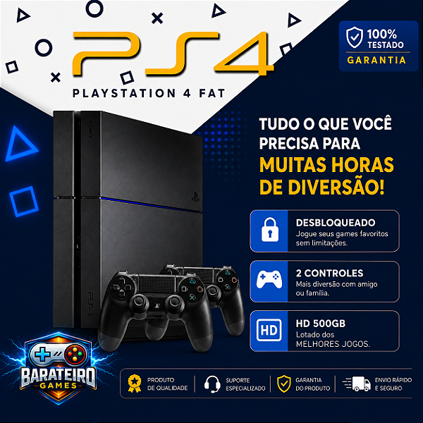 PlayStation 4 Fat 500GB