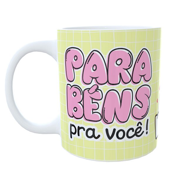 Caneca Flork Aniversário MOD4