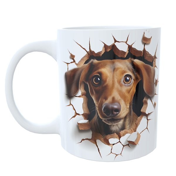 Caneca  Pet 3D MOD3