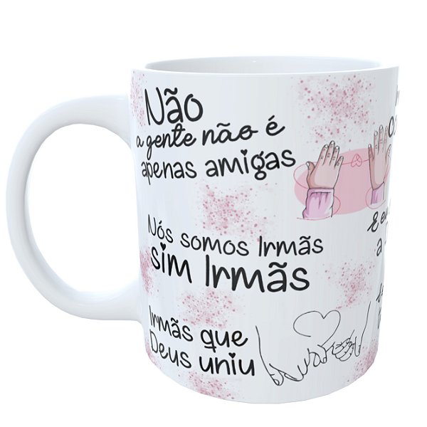 Caneca Melhor Amiga com Frases