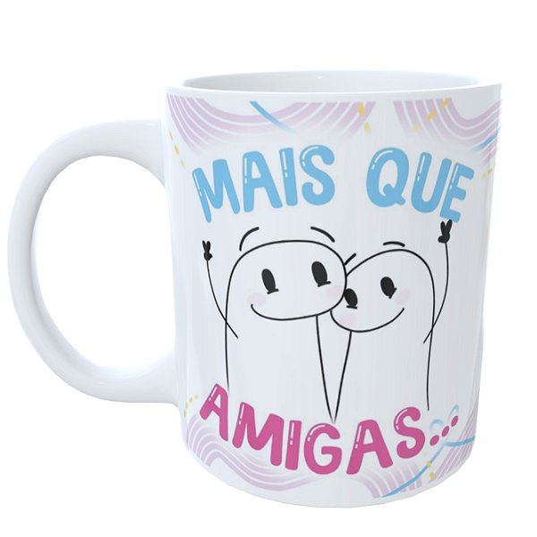 Caneca Flork Amiga Doida Varrida