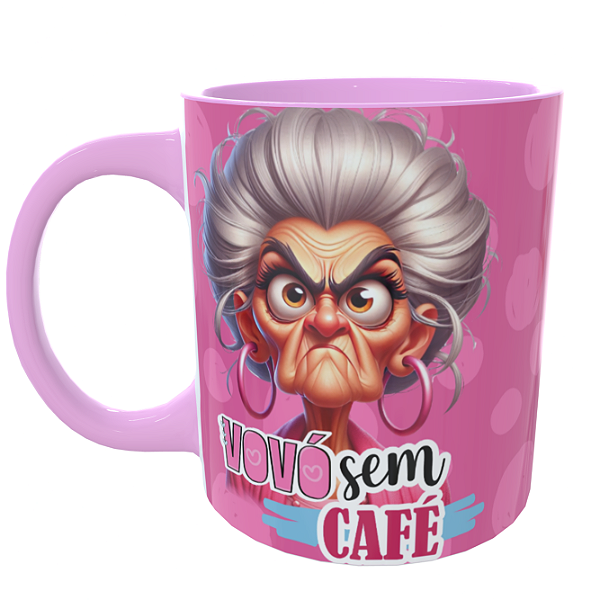 Caneca Avó Com Café sem Café