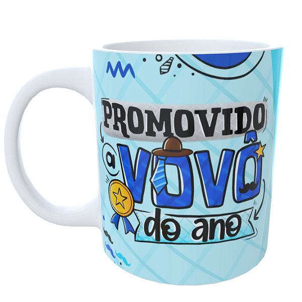 Caneca Promovido a Vovô do ano