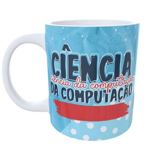 Caneca Flork Ciência da Computação