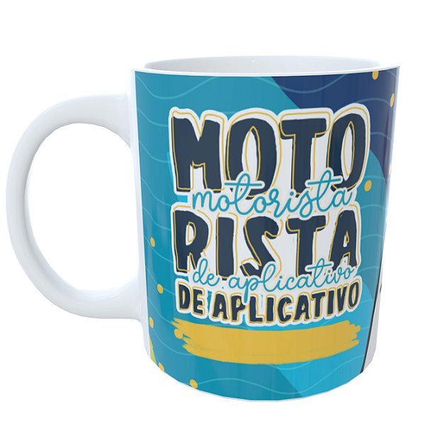 Caneca Flork Motorista de Aplicativo