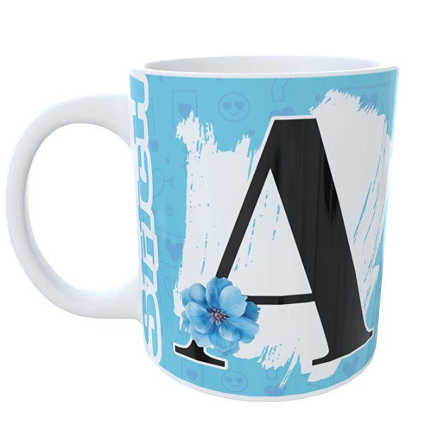 Caneca Alfabeto Stitch