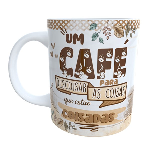 Caneca Café para Frases