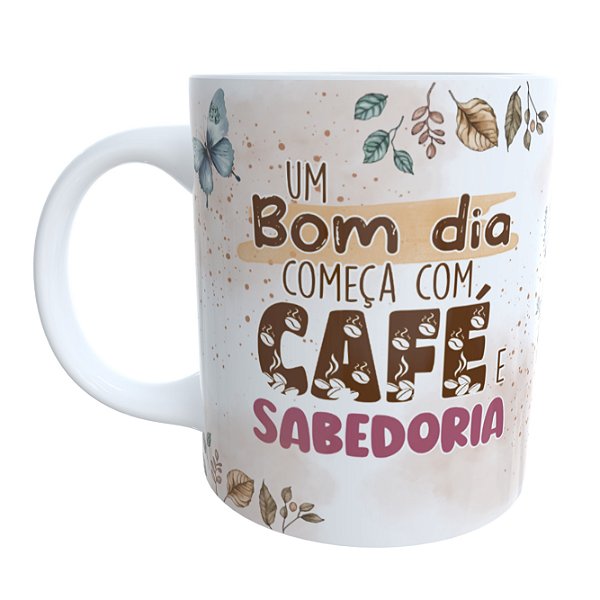 Caneca Café & Sabedoria