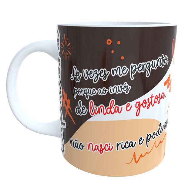 Caneca Capivara Frases